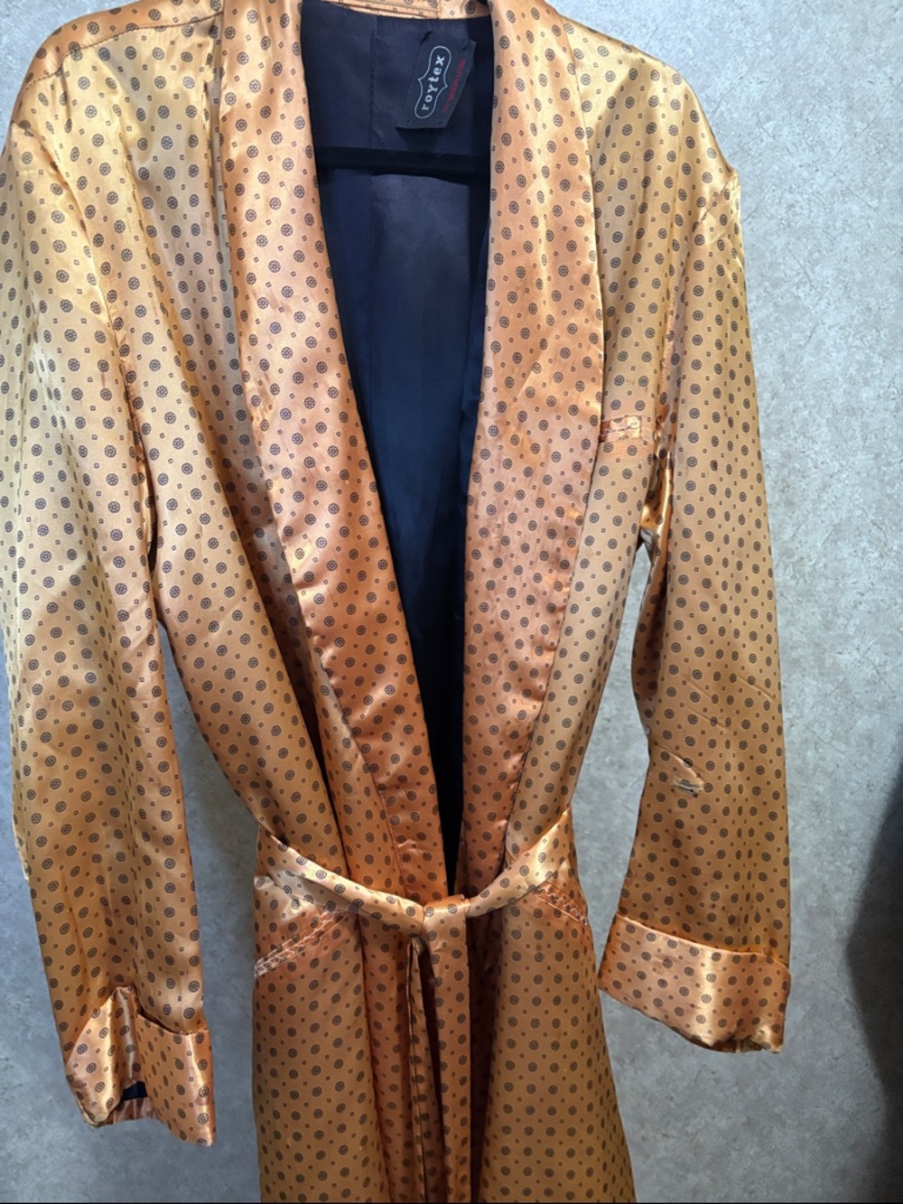 Roytex vintage bath robe